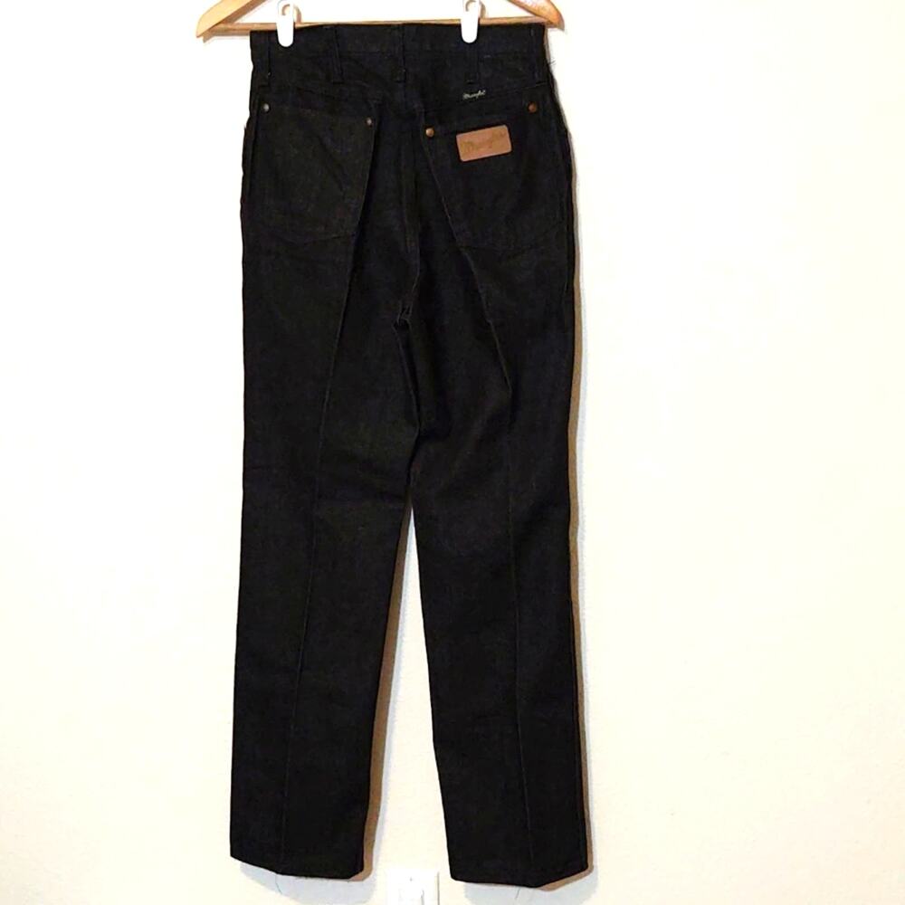 Wrangler vintage 80s cowgirl black jeans Cowboy Rodeo Cut High Waisted